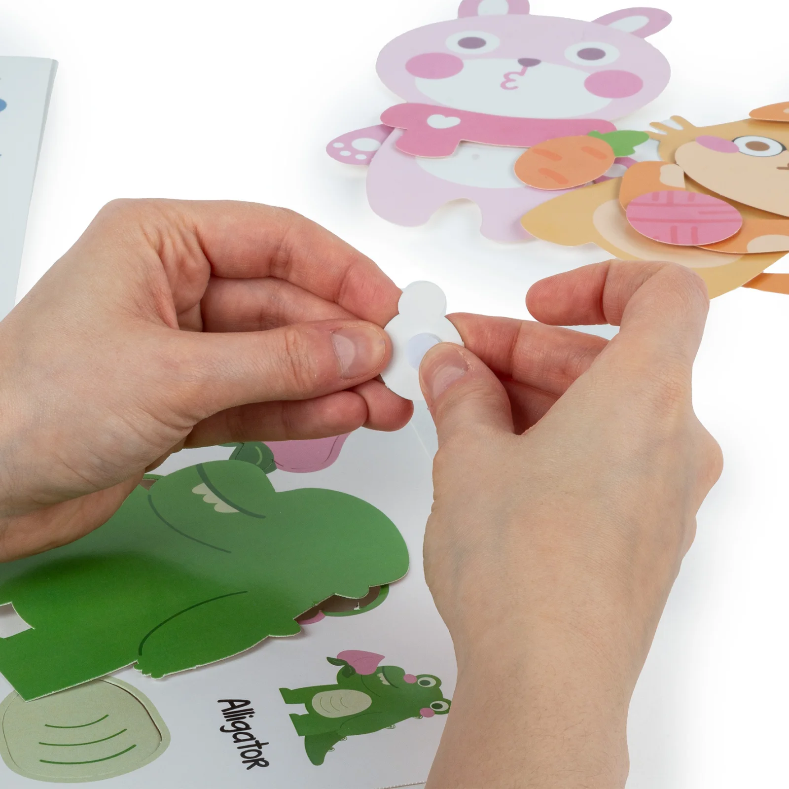 Joc Creativ 3D Kidea - Creează-ți 8 Animale din Carton [6]