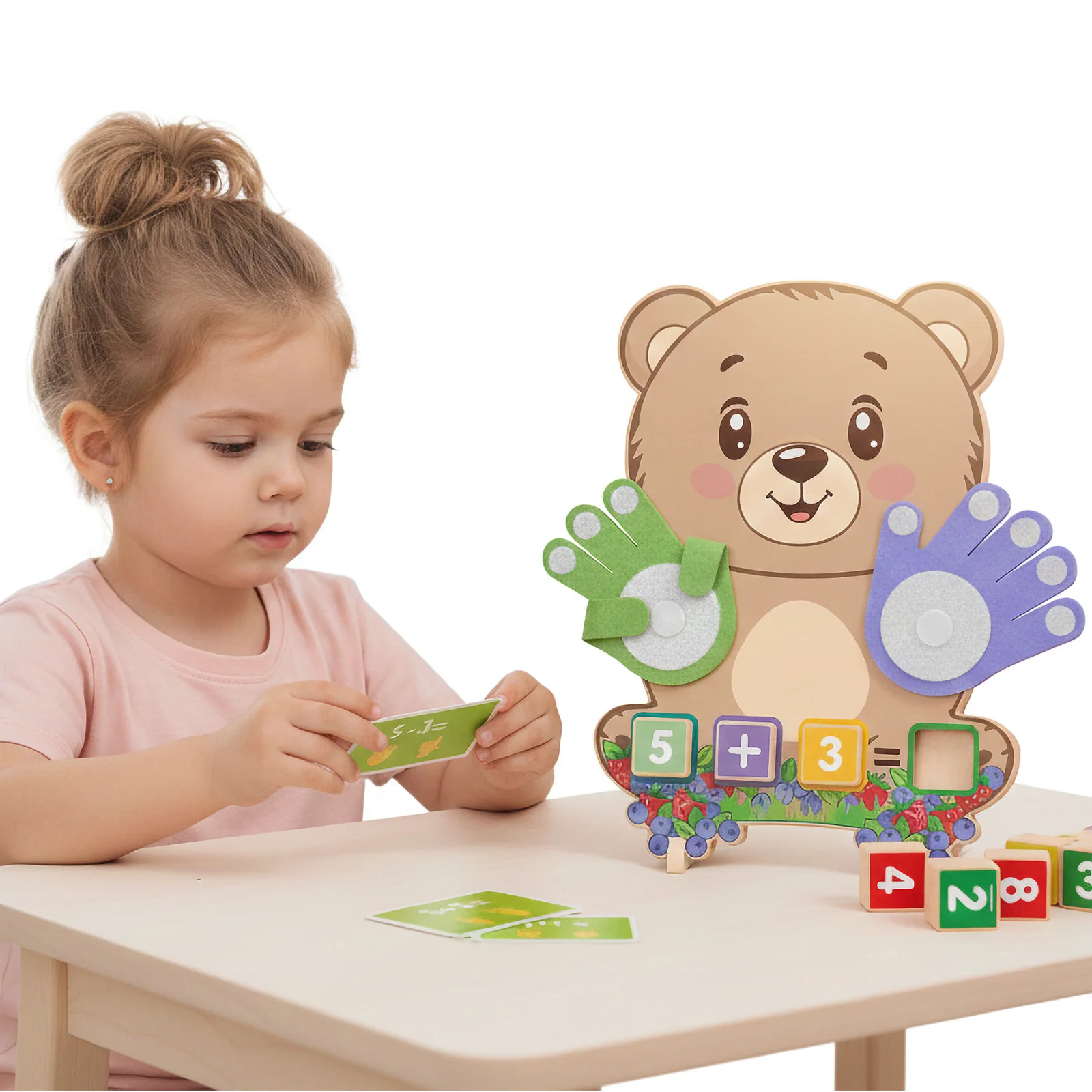 Joc Educativ Matematică Fetru Kidea Ursuleț [1]