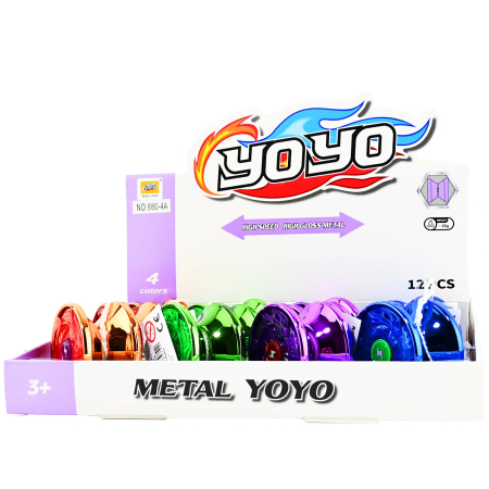 Jucărie Yoyo Metal 5.5cm Diverse Culori 26474 - ipb.ro [1]