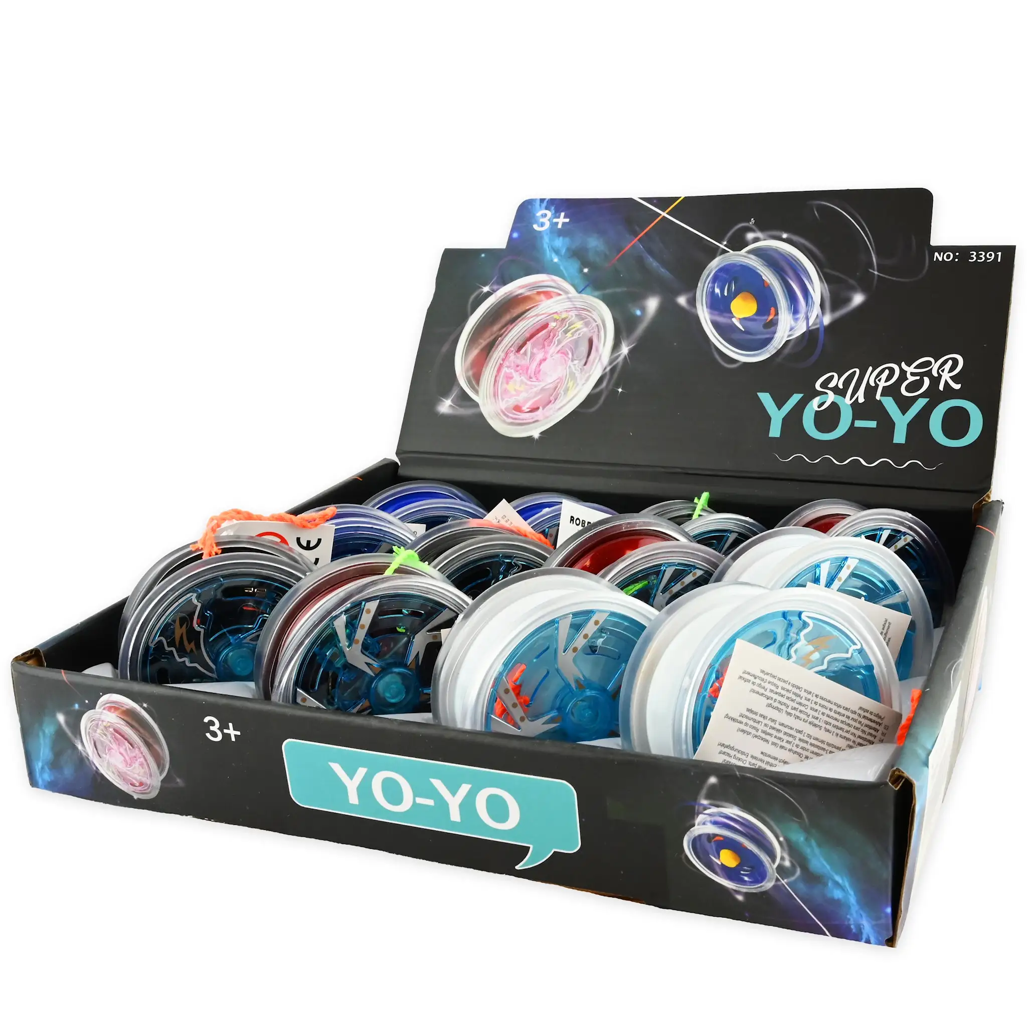 JUCARIE YOYO METAL 6CM DIVERSE CULORI 26470 [0]