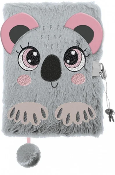 RECHIZITE SCOLARE IPB - Jurnal cu Lacăt 3D A5 My Little Friend Koala 96 File