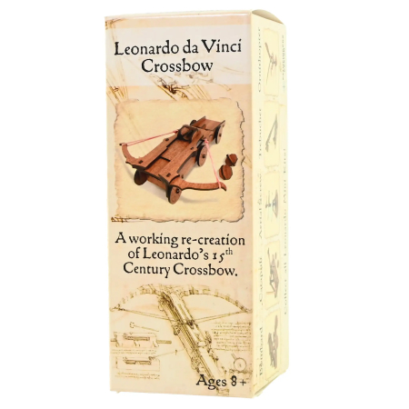 Import - KIT CREATIV ASAMBLARE LEMN ARBALETA LUI DA VINCI 15CM 27326