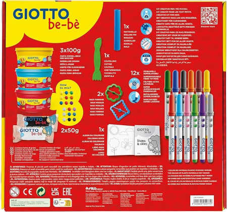 Kit Creativ Giotto be-bè 22 Piese - Colorat & Modelat [3]