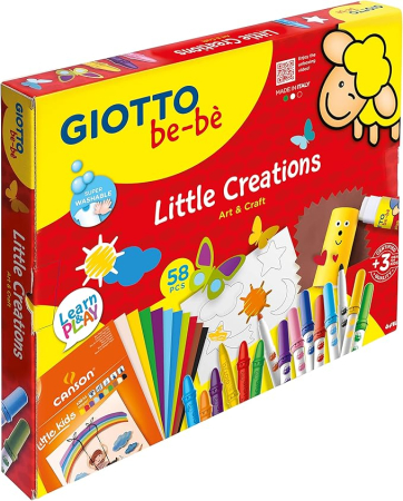 Kit Creativ Giotto be-bè Little Creations 58 Piese [1]