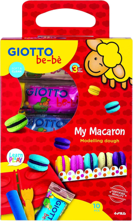 ARTICOLE COPII - Kit Modelaj Giotto be-bè My Macaron - 10 Piese