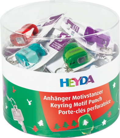 BRELOC MINI PERFORATOR DECORATIV HEYDA 1CM MOTIV CRACIUN 3687681 [3]