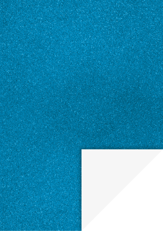 Carton gliterat - KP CARTON CU GLITTER A4 200GR ALBASTRU VERZUI 18930230