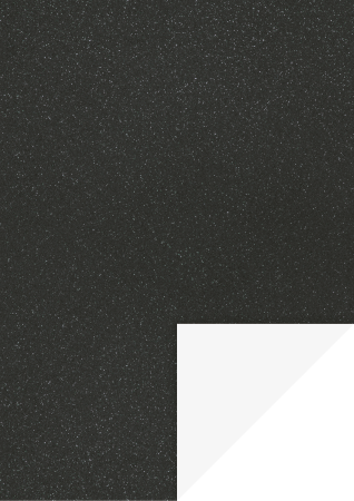 Carton gliterat - KP CARTON CU GLITTER A4 200GR NEGRU 18930012