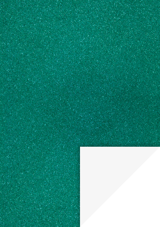 Carton gliterat - KP CARTON CU GLITTER A4 200GR VERDE PETROL 18930240