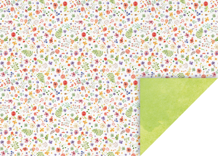 Carton decor/ imagini - KP CARTON DECOR 50*70 300GR MOTIV FLORI PICTATE 4772257