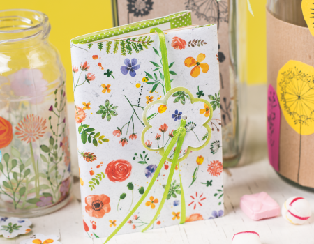 Carton Decor A4 200g Flori Pictate Heyda [3]