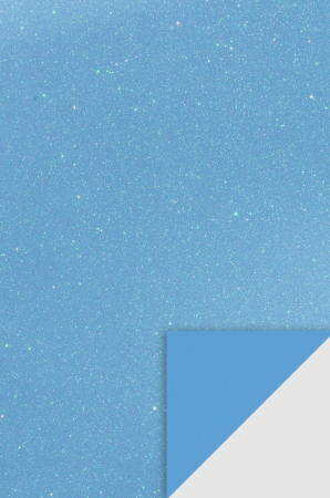 Moosgummi/ Foi Gumate - KP COALA GUMATA GLITTER A4 2MM ALBASTRU DESCHIS 8434534