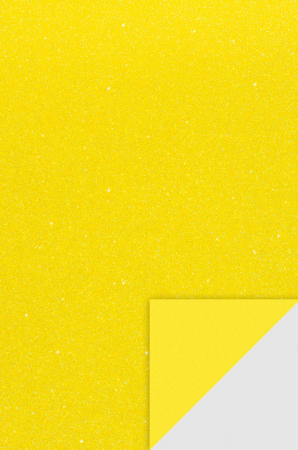 Moosgummi A4, A3, 40x60 - KP COALA GUMATA GLITTER A4 2MM GALBEN 8434505