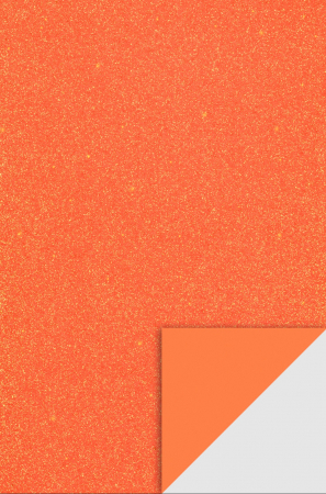 Moosgummi/ Foi Gumate - KP COALA GUMATA GLITTER A4 2MM PORTOCALIU 8434510