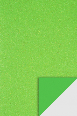 Moosgummi/ Foi Gumate - KP COALA GUMATA GLITTER A4 2MM VERDE DESCHIS 8434543