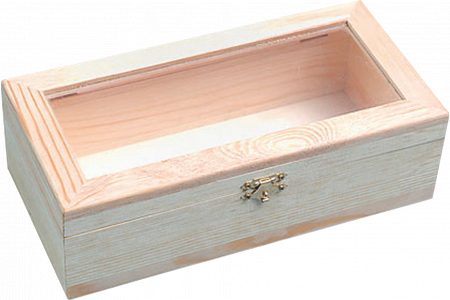 HOBBY - KP CUTIE LEMN 24*12*7.5CM CAPAC TRANSPARENT 8735721