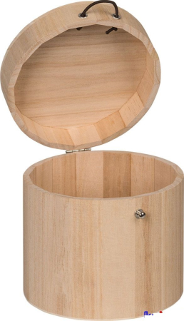 KP CUTIE LEMN ROTUNDA 15.5*15.4CM CU CAPAC 8735206 [1]