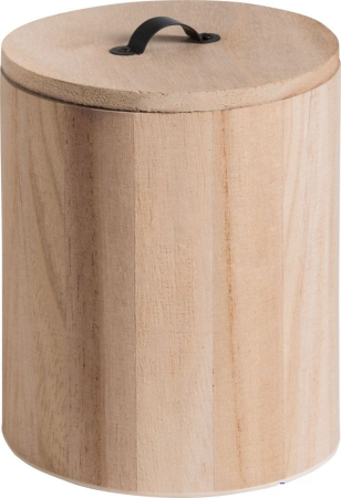 HOBBY - KP CUTIE LEMN ROTUNDA 16*12.3CM CU CAPAC 8735204