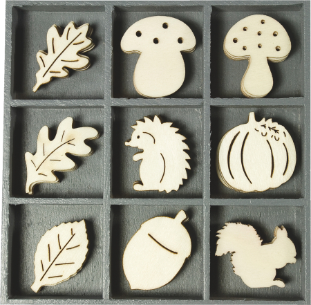 Decoratiuni Diverse - DECORATIUNI LEMN DIVERSE MODELE TOAMNA 45/SET 18521025