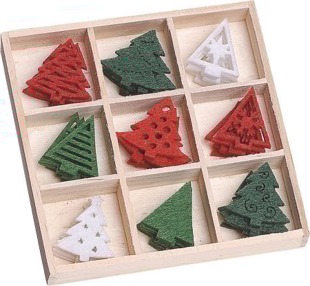 Decoratiuni Craciun - DECORATIUNI PASLA 45/SET BRAZI 8001221