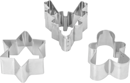 HOBBY - FORME METAL 3/SET 4-5CM CRACIUN 2154225