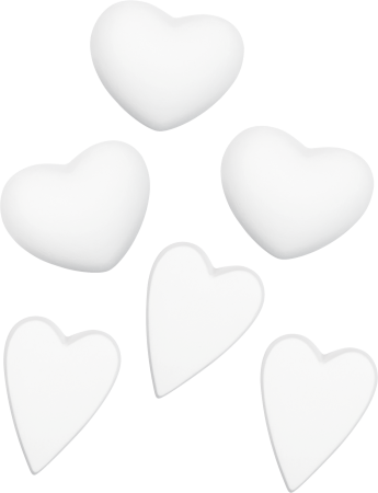 FORME MODELAJ 35-45MM ALB INIMIOARE 2710001 [1]