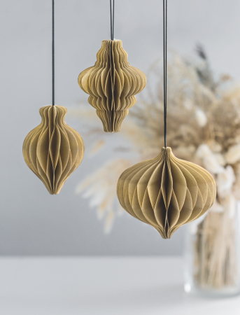 GLOB HARTIE 10CM 3/SET PICATURA TIP FAGURE NATUR 4870726 [2]