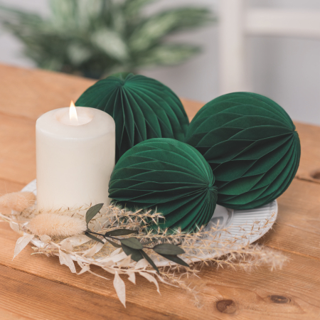 HOBBY - GLOB HARTIE 8-9-10CM 3/SET ROTUND TIP FAGURE VERDE INCHIS 4870718