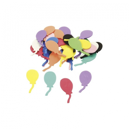 Figurine/ litere/ forme Moosgummi - KP MOOSGUMMI DECOR 50 PIESE BALOANE 8434433