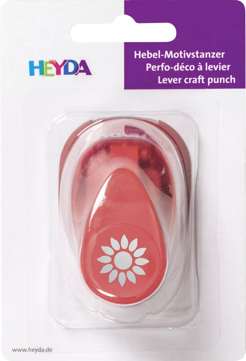 Perforatoare Forme Decorative - PERFORATOR DECORATIV HEYDA 1.7CM FLOAREA SOARELUI 3687452