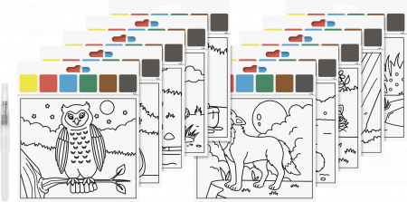 KP SET DE COLORAT 15*18CM ANIMALE DIN PADURE 4870762 [1]