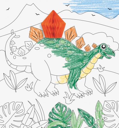 KP SET DE COLORAT 3D 19.5*21CM DINOZAUR 4870766 [3]