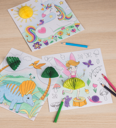 KP SET DE COLORAT 3D 19.5*21CM DINOZAUR 4870766 [2]