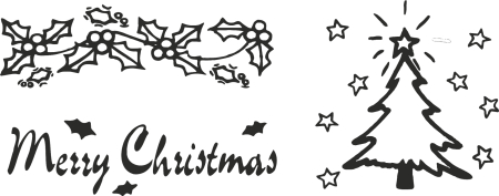 SET STAMPILE HEYDA ''Merry Christmas'' 4888481 [1]