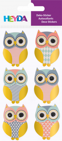 KP STICKER DECOR 7.5*16.5CM BUFNITA METALIZATA 6 PCS 3780715 [1]