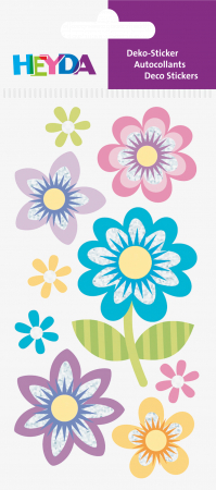 KP STICKER DECOR 7.5*16.5CM FLORI 9 PCS 3780644 [1]