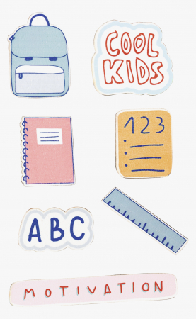 Stickere Decorative - KP STICKER DECOR LEMN 1-8CM COOL KIDS 8001328