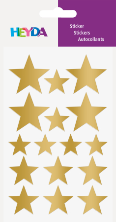 STICKERE STELE AURII 4 COLI/SET HEYDA 3780810 [1]