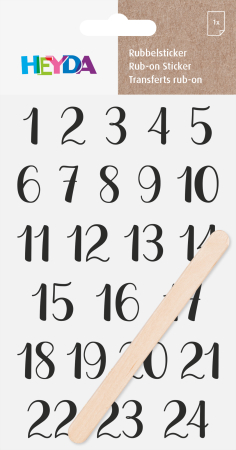 STICKERE TRANSFERABILE ADVENT 10*19CM 3780937 [1]