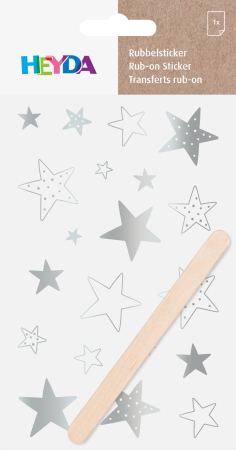 STICKERE TRANSFERABILE STELE ARGINTII 10*19CM 3780948 [1]