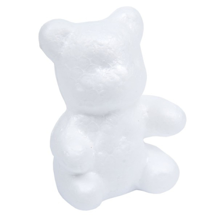 HOBBY - ACCESORII POLISTIREN URSULET 8*5CM  4/SET S517