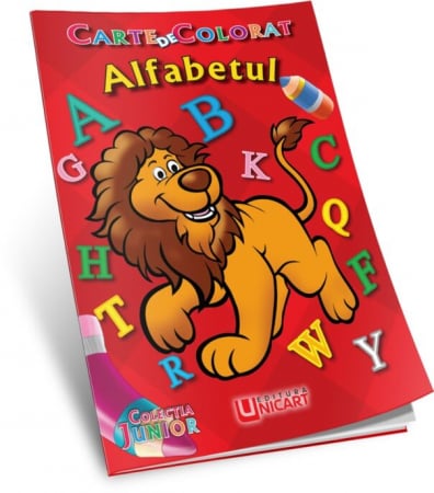 Carti colorat - LEG CARTE COLORAT A5 ALFABETUL