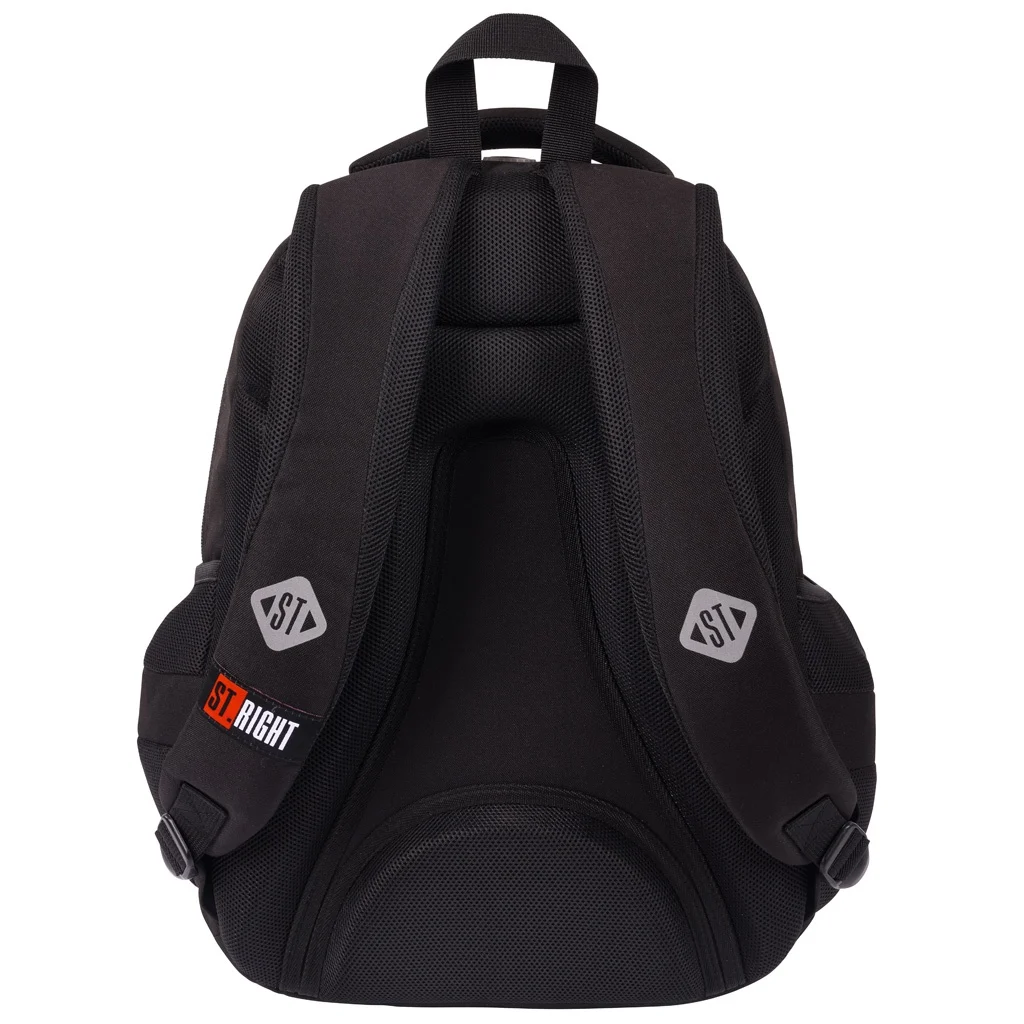 MA RUCSAC SCOLAR ST.RIGHT 3 COMPARTIMENTE BP-73 NEGRU 674617 [2]