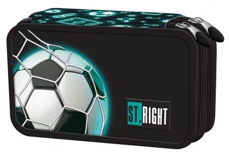 RECHIZITE SCOLARE - MA PENAR ECHIPAT 2 FERMOARE ST.RIGHT PC-04 NEON FOOTBALL 681219