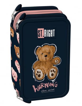 RECHIZITE SCOLARE - MA PENAR ECHIPAT 3 FERMOARE ST.RIGHT PC-05 TEDDY BEAR 682841