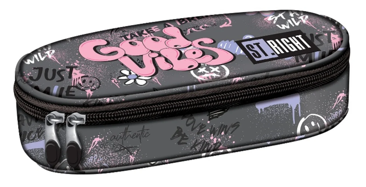 RECHIZITE SCOLARE - MA PENAR NEECHIPAT 1 FERMOAR 1 EXTENSIE ST.RIGHT PC-01 GOOD VIBES 680113