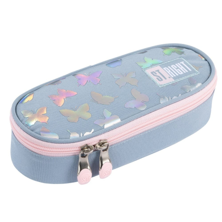 Penare/ Etuiuri/ Necessaire - MA PENAR NEECHIPAT 1 FERMOAR 1 EXTENSIE ST.RIGHT PC-01 SILVER BUTTERFLIES 685347