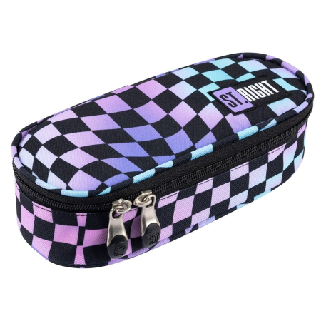 Penare/ Etuiuri/ Necessaire - MA PENAR NEECHIPAT 1 FERMOAR 1 EXTENSIE ST.RIGHT PC-01 WEAVY CHESSBOARD 666018