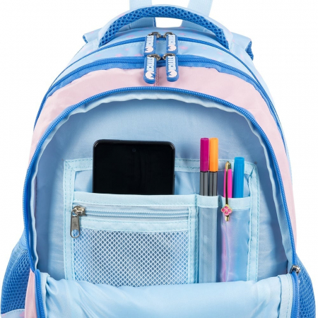MA RUCSAC SCOLAR 4 COMPARTIMENTE BPL-58 STITCH DON'T WORRY BEACH HAPPY 679056 [3]