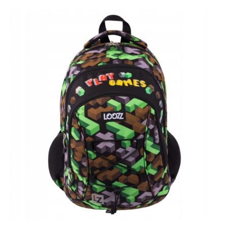RUCSAC SCOLAR PREMIUM LOOZZ 3 COMPARTIMENTE PLAY GAMES 720062 [2]
